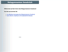Tablet Screenshot of iserv.rats-os.de